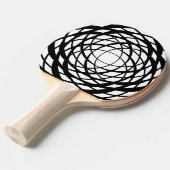 Optische illusie Ping Pong Paddle Tafeltennisbatje (Voorkant Gekanteld)