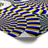 Optische illusie poster (Hoek)