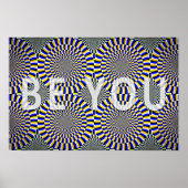Optische illusie poster (Voorkant)