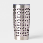 Optische Illusie Pret Robot Grappige Robotica Geïsoleerde Drinkbeker (Achterkant)