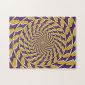 Optische illusie-puzzel voor uitdagingen in de wer legpuzzel (Horizontaal)