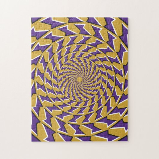 Optische illusie-puzzel voor uitdagingen in de wer legpuzzel (Verticaal)