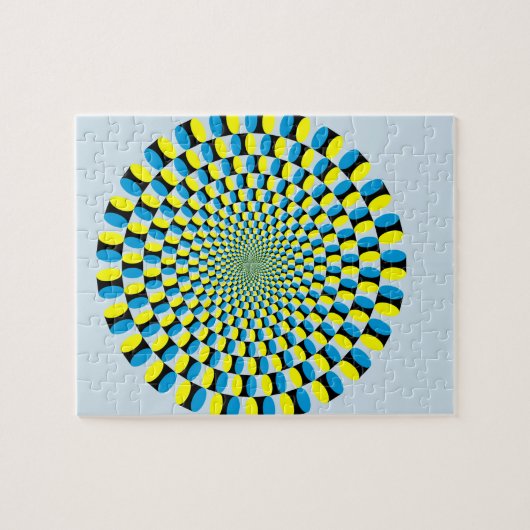 Optische illusie Puzzle Legpuzzel (Horizontaal)