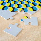 Optische illusie Puzzle Legpuzzel (Zijkant)