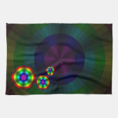 Optische Illusie Regenboog Handdoek (Horizontaal)