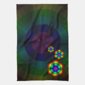 Optische Illusie Regenboog Handdoek (Verticaal)