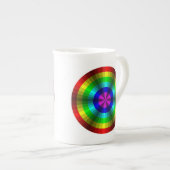 Optische Illusie Regenboog Speciale Mok (Voorkant rechts)