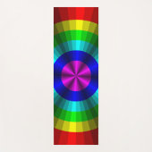 Optische Illusie Regenboog Yoga Mat (Voorkant)