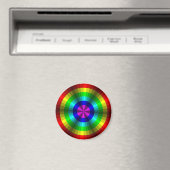Optische Illusie Regenboogmagneet Magneet (Insitu (Vaatwasser))