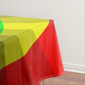 Optische illusie regenboogtablet tafelkleed (Voorbeeld)