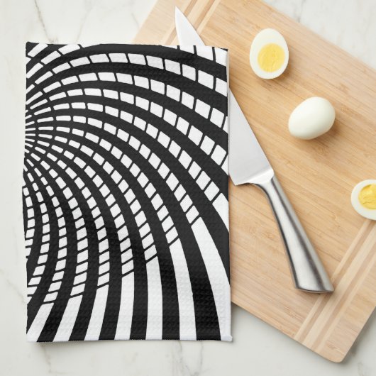 OPTISCHE ILLUSIE REPRESkunst Theedoek (Quarter Fold)