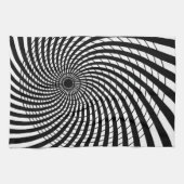 OPTISCHE ILLUSIE REPRESkunst Theedoek (Horizontaal)