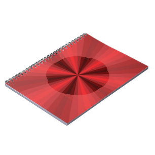 Optische Illusie Rode Notitieboek