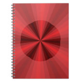 Optische Illusie Rode Notitieboek (Voorkant)
