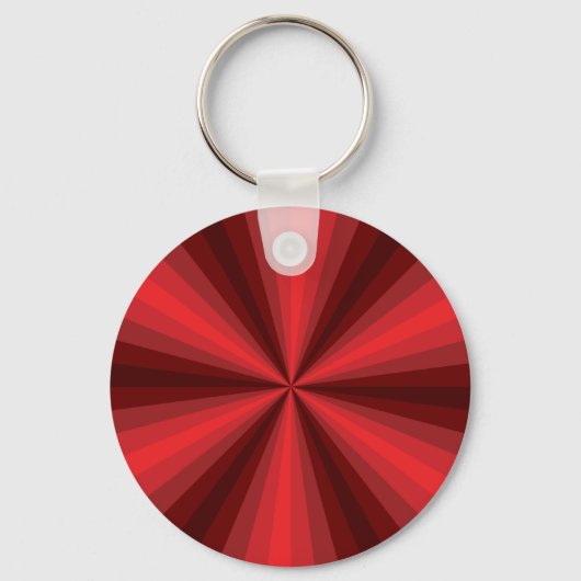 Optische Illusie Rode Sleutelhanger (Voorkant)