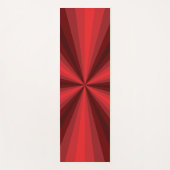Optische Illusie Rode Yoga Mat (Voorkant)