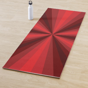 Optische Illusie Rode Yoga Mat