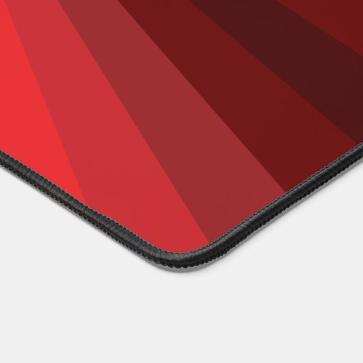 Optische illusie rood bureaumat (Hoek)