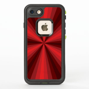 Optische Illusie Rood Lifeproof Hoesje