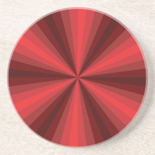 Optische Illusie Rood Onderzetter