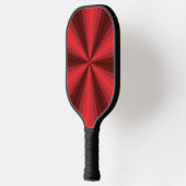 Optische Illusie Rood Pickleball Paddle (Links)