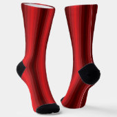 Optische illusie rood sokken (Gebogen)