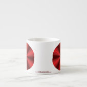 Optische Illusie Rood Speciale Mok (Voorkant)