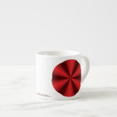 Optische Illusie Rood Speciale Mok (Voorkant rechts)