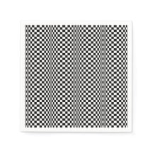 Optische illusie servetten