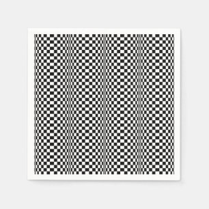 Optische illusie servetten