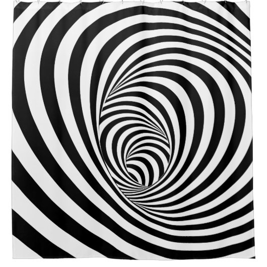 Optische Illusie Set A - Douchegordijn (Voorkant)
