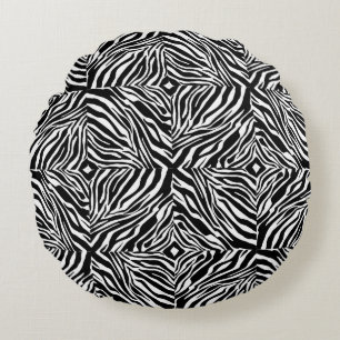 Optische Illusie Sierkussen voor een Chic Thuis Rond Kussen