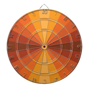 Optische Illusie Sinaasappel Dartbord