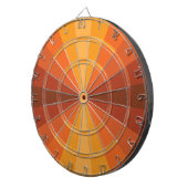 Optische Illusie Sinaasappel Dartbord (Voorkant Rechts)