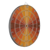 Optische Illusie Sinaasappel Dartbord (Voorkant Links)