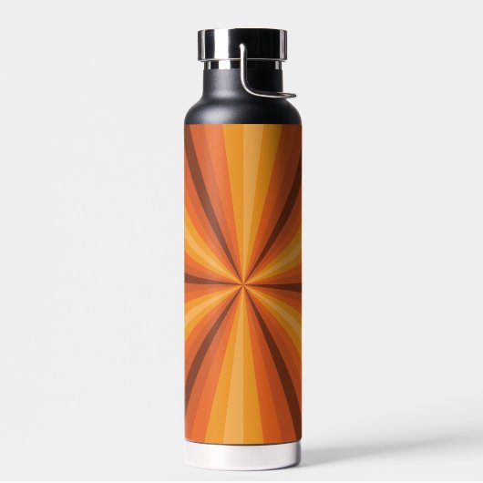 Optische illusie-Sinaasappel Waterfles (Links)