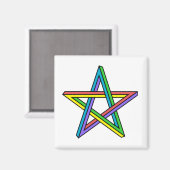 Optische illusie ster magneet (Voorkant / Achterkant)