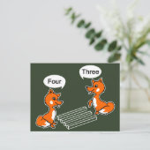 Optische illusie Trick Green Briefkaart (Staand voorkant)