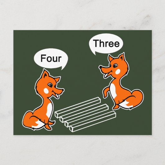 Optische illusie Trick Green Briefkaart (Voorkant)