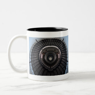optische illusie tweekleurige koffiemok