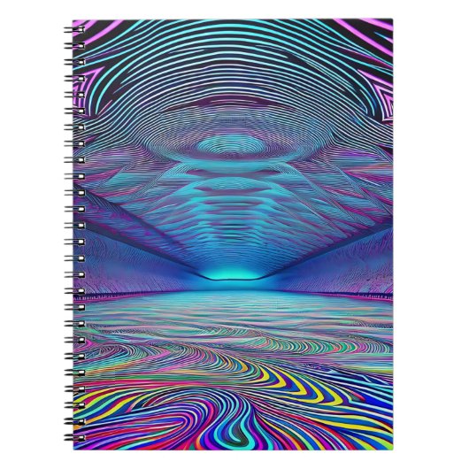 Optische illusie van de regenboog, notitieboek (Voorkant)