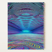 Optische illusie van de regenboog, planner (Achterkant)