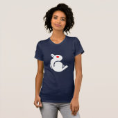 Optische illusie - vogel of konijn? t-shirt (Voorkant volledig)