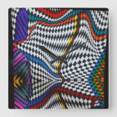 Optische Illusie Wandklok (Voorkant)