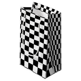 Optische Illusie Zwart en Wit Dammen Klein Cadeauzakje