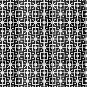 Optische illusie zwart en wit geometrisch patroon tegeltje