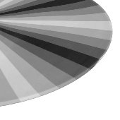 Optische Illusie Zwart Glas Snijplank (Hoek)