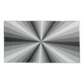 Optische Illusie Zwart Kussen Hoesje Kussensloop (Achterkant)