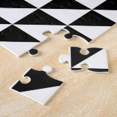 optische illusie zwart legpuzzel (Zijkant)