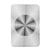 Optische Illusie Zwarte Badmat (Voorkant Verticaal)